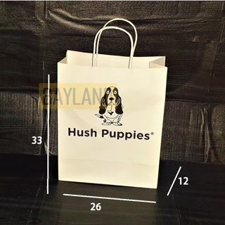 Hush puppies 2 面中號紙袋 33x26 x 12 厘米