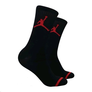Hitam Jordan 籃球黑色 Oldschool 襪子