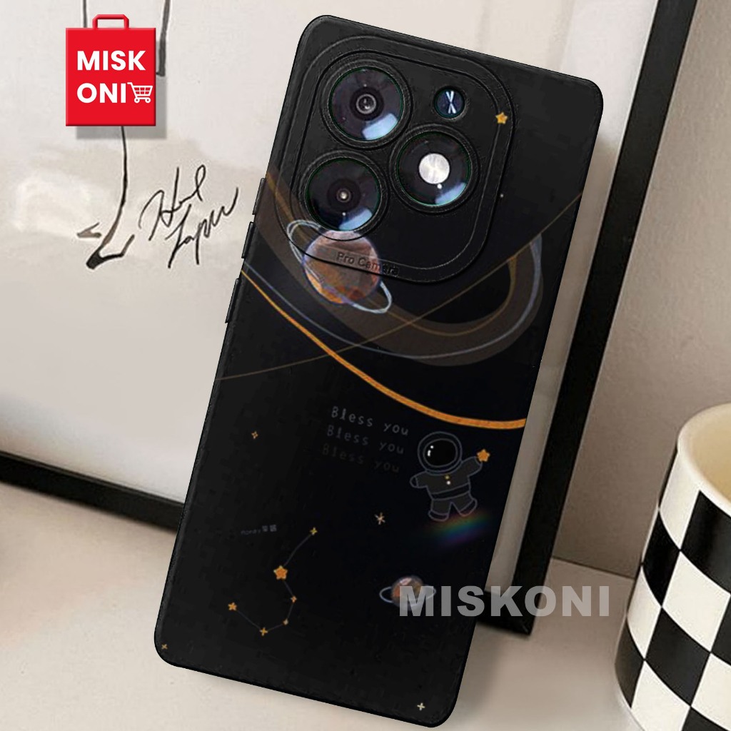 案例 Hp Itel P55 4G NFC 最新 MISKONI 圖案 Astromot ND21 保護套 Procam