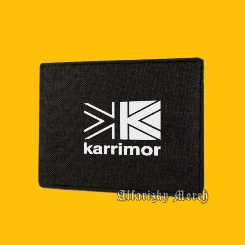 Karrimor 帆布錢包折疊帆布錢包現代時尚戶外電子錢包男士青少年成人男孩