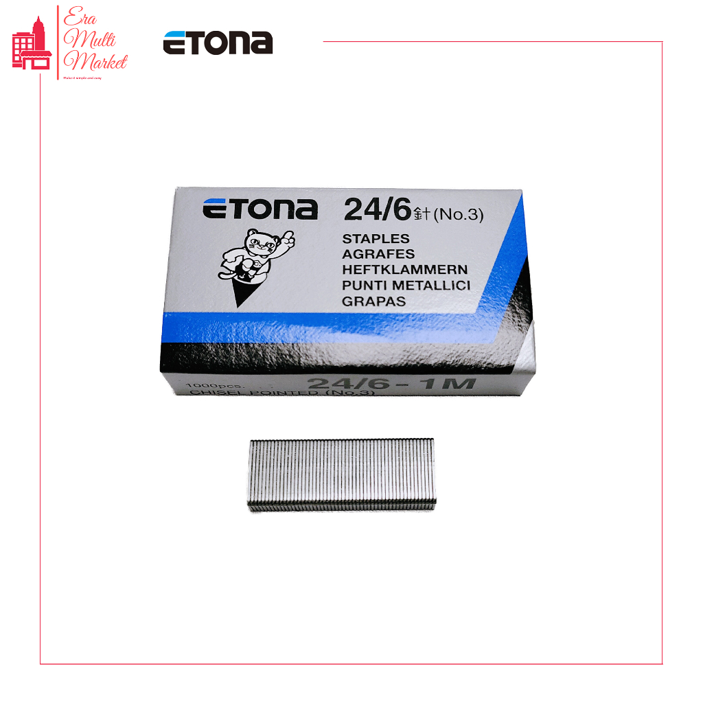 訂書釘 No.3 24/6 Etona 內容 1 盒 x 1000 件內容 Etona HD-50 Etona 2040