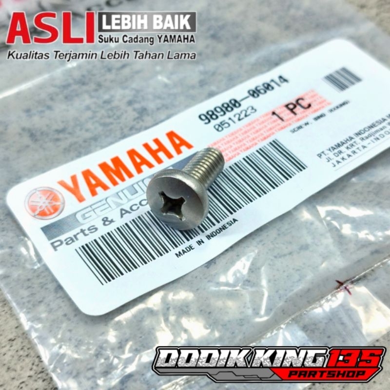 山葉 Rx KING 消音器原裝 YAMAHA 98980-06014 排氣罩護罩螺栓