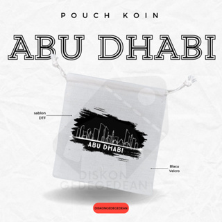 Diskongedean Pouch 零錢包紀念品 Abu Dhabi 硬幣錢包 By The United Arab
