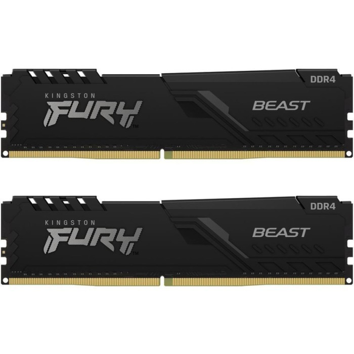金士頓 Fury Beast DDR4 16GB 2666Mhz 雙通道