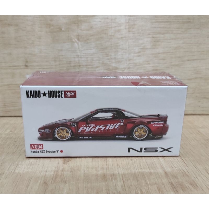 HONDA Mini GT 凱多屋本田 NSX Evasive V1 紅色