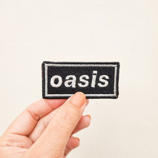 刺繡補丁英國樂隊 OASIS IRON PATCH 音樂搖滾