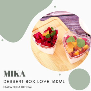 Mika 甜點杯布丁杯甜點盒 LOVE 160ML 內容 5