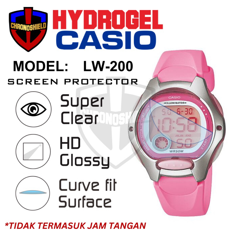 防刮卡西歐 LW200 LW 200 水凝膠手錶