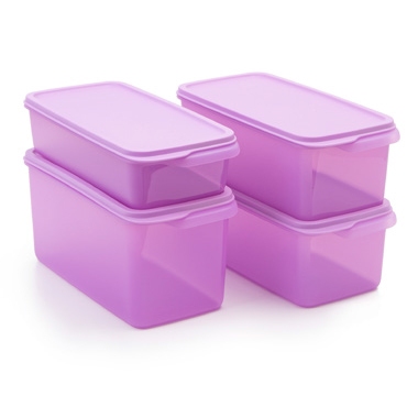Ungu 冰箱收納容器 Freshia Collection 紫色 1 套