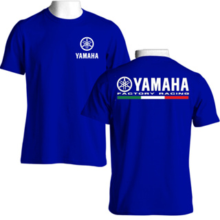 山葉 Yamaha FACTORY RACING T 恤 YAMAHA 男士女士成人短袖
