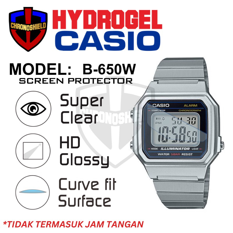防刮卡西歐 B650 B650W 水凝膠手錶