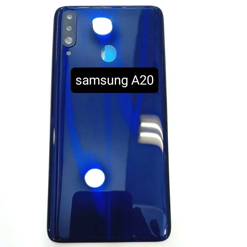 SAMSUNG 後門三星 A20 後蓋後蓋保護殼