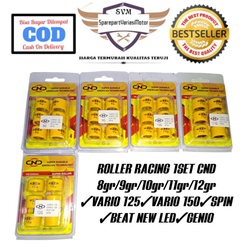 Roler LOLER RACING PCX GENIO BEAT LED DELUXE VARIO 125 150 S