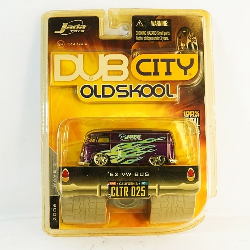 VOLKSWAGEN Jada 1/64 壓鑄 Dubcity Oldskool 1962 大眾巴士