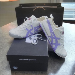女鞋運動鞋白色紫色紫羅蘭色 Strom 日本限量版運動鞋女
