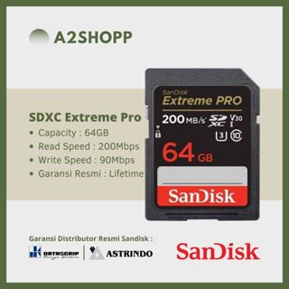 固態硬盤 64GB Sandisk Extreme Pro SDHC SDXC UHS-I CL10 200MBPS 終