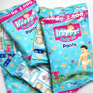 Pampes Baby Happy Pants Body Fit BabyHappy 紙尿褲 M L 含量 1 打 6