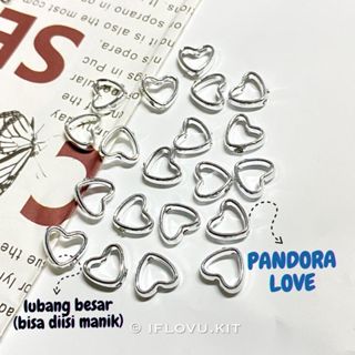 Iflovu 珠子 Pandora Love Pandora 銀孔 Knick-Knacks 手鍊手機帶美學