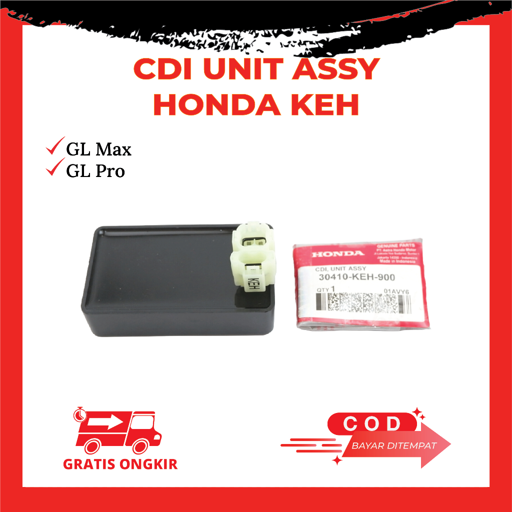 HONDA Cdi Unit 摩托車本田 mega pro GL Max GL pro Code 3410-KEH-90