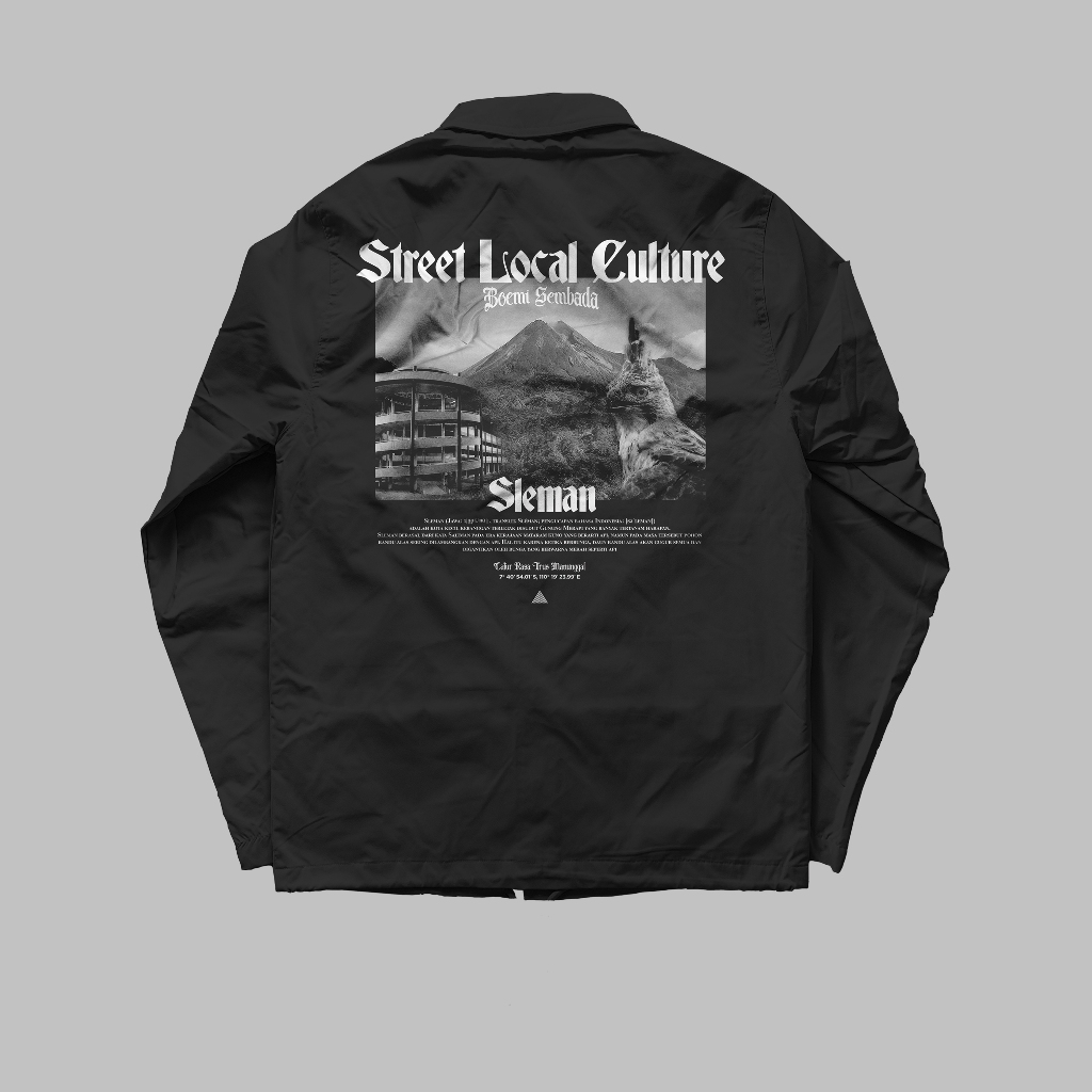 蔻馳 夾克 Coach Sleman Street 本地文化 Coach 風衣 Sleman Street Cultur