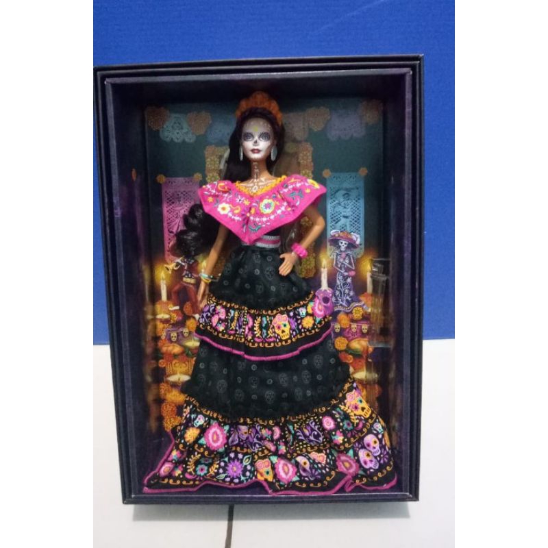 芭比娃娃簽名 2021 dia de muertos 娃娃