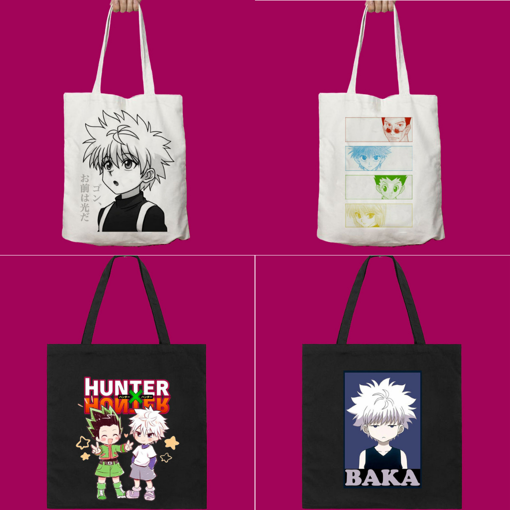Totebag 托特包 Tote Bag Goodiebag 動漫 Hunter x Hunter Kilua Wibu
