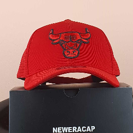 Merah Red Bulls 棒球帽紅色徽標激光網中性 Snapback 帽