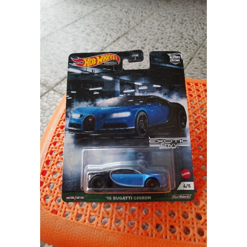 Hot Wheels Exotic Envy 16 布加迪 Chiron 汽車文化溢價