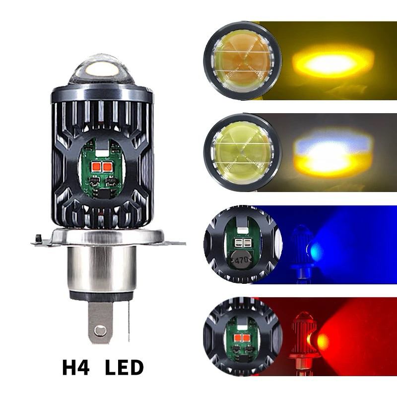 山葉 Led H4 燈泡 H4 9-80V 或 LED LASER H4 大燈高低 18w 主大燈 YAMAHA VIX