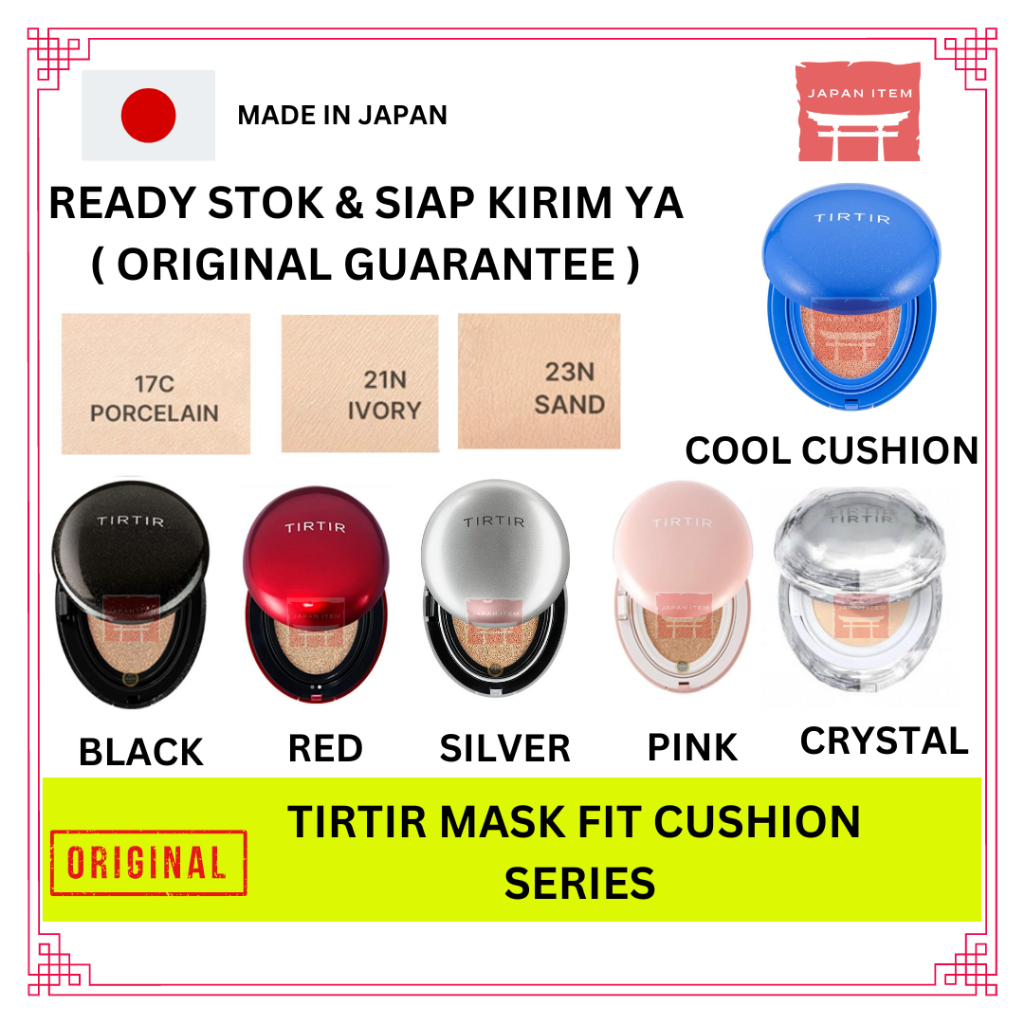 Tirtir Mask Fit 氣墊粉底系列 SPF30 SPF40 SPF50