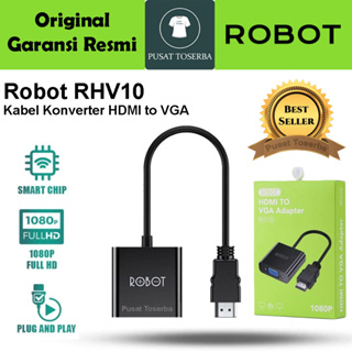 Hdmi 到 VGA 轉換器機器人 RHV10 轉換器適配器 1080P