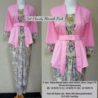 現代 KUTUBARU COMBI KEBAYA 套裝 KARTINI'S KEBAYA ERLINA 百褶裙套裝