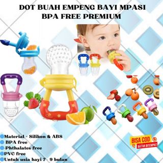 Bpa FREE PREMIUM MPASI Baby EMPENG 水果奶嘴多功能嬰兒水果餵食器原裝