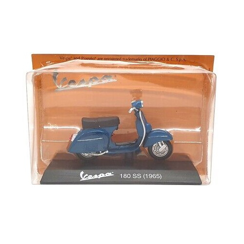 Leo 型號 1/18 Vespa 180SS 1965 藍色