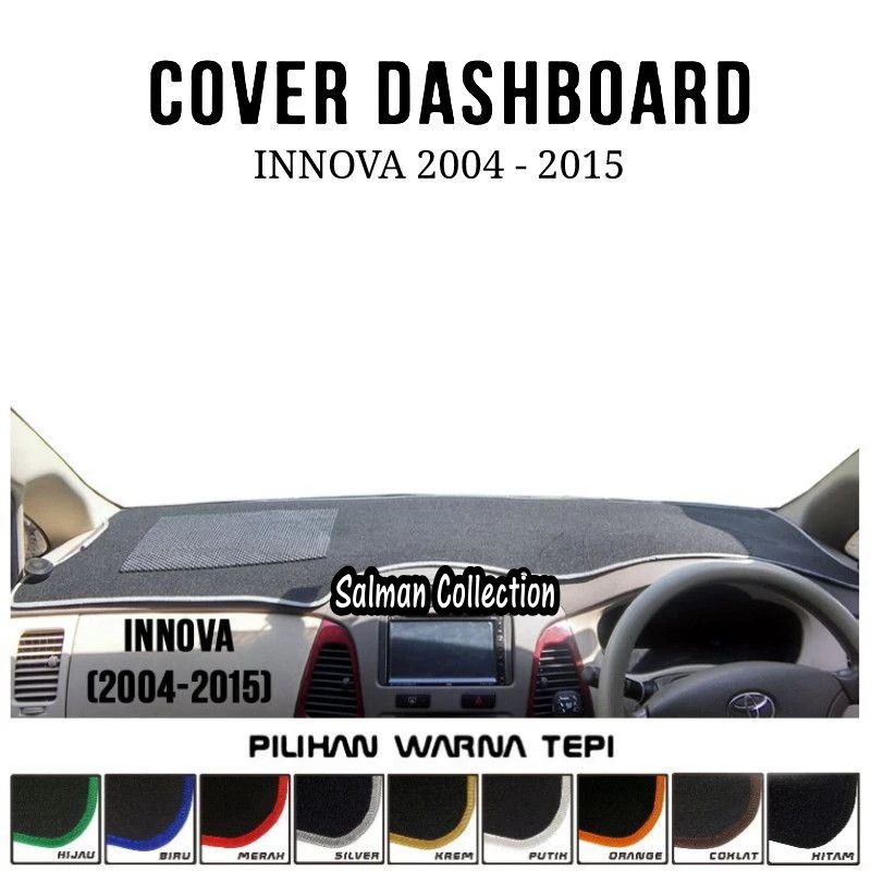 Innova 2004 2015 汽車儀表板地毯免費防滑