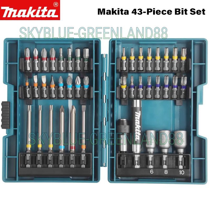 牧田 Makita B-55697 43pcs 螺絲刀螺絲批頭組