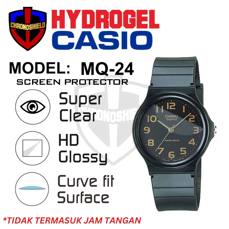 防刮卡西歐 MQ 24 MQ24 水凝膠手錶