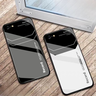 手機殼 iphone 6 外殼鋼化玻璃時尚時尚矽膠手機殼