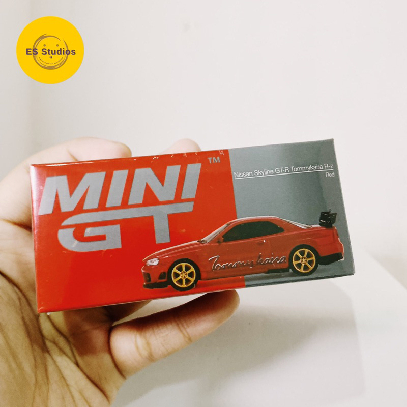 NISSAN Merah Mini GT 日產天際線 GTR Tommykaira R-z 紅色