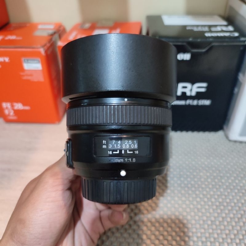 尼康永諾 50mm F1.8 鏡頭固定尼康永諾鏡頭適用於尼康