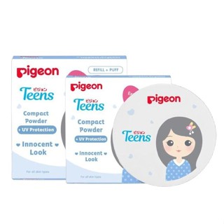 Pigeon Teens 緊湊型 REFILL PUFF 防紫外線 14gr