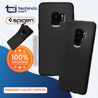 SAMSUNG 手機殼三星 Galaxy S9 Plus Spigen Liquid Air 啞光軟殼
