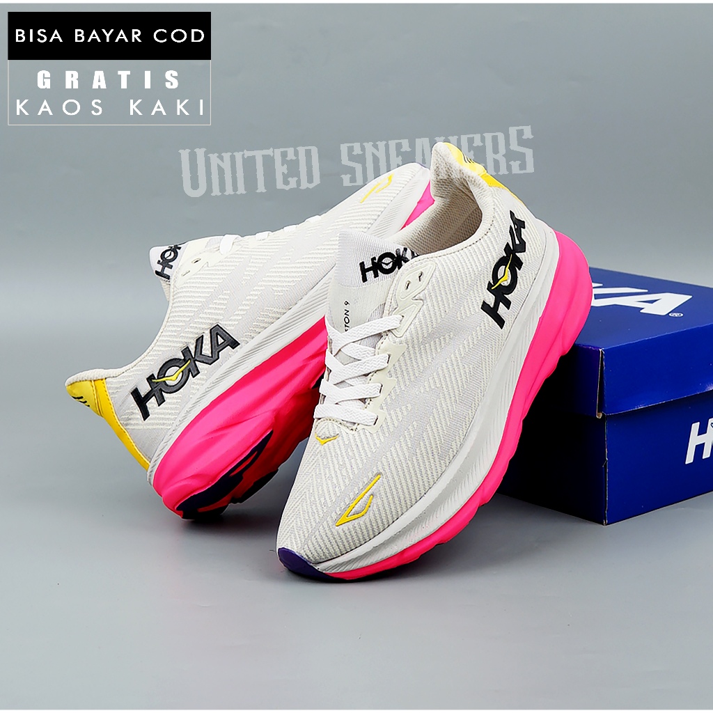 Hoka Clifton Shoes 9 女式跑步鞋運動鞋 Hoka Clifton 鞋運動鞋 Zumba 健美操體操鞋