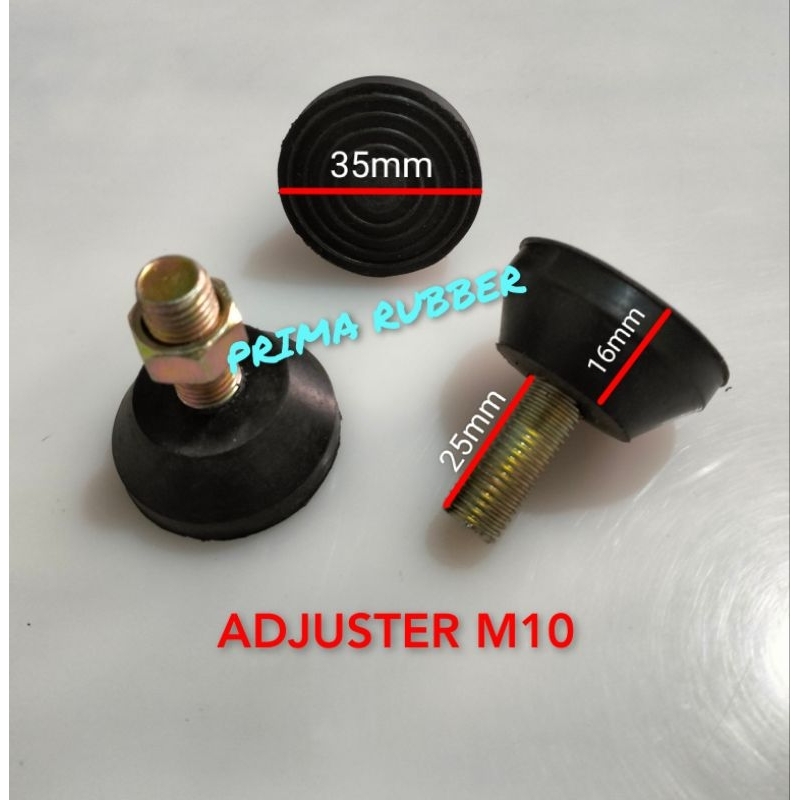 穩定橡膠腳墊 M10 調節器 M10 鍵 14 單位價格