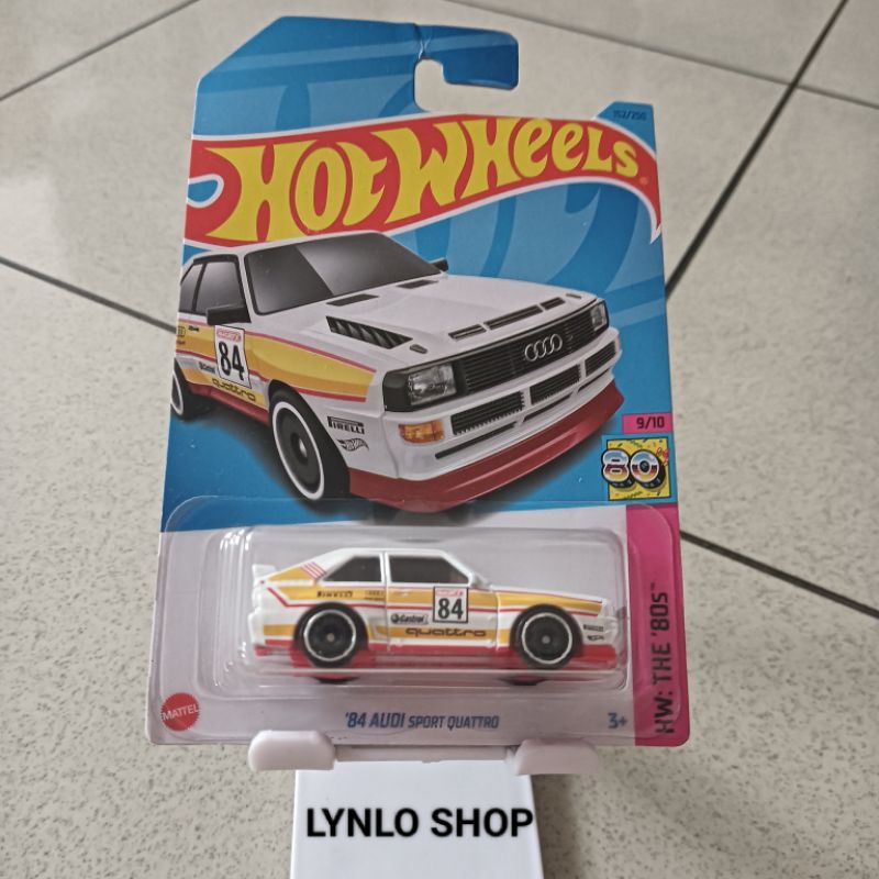 HOT WHEELS Hotwheels 84 AUDI SPORT QUATTRO HW ORI DISC 風火輪兒童