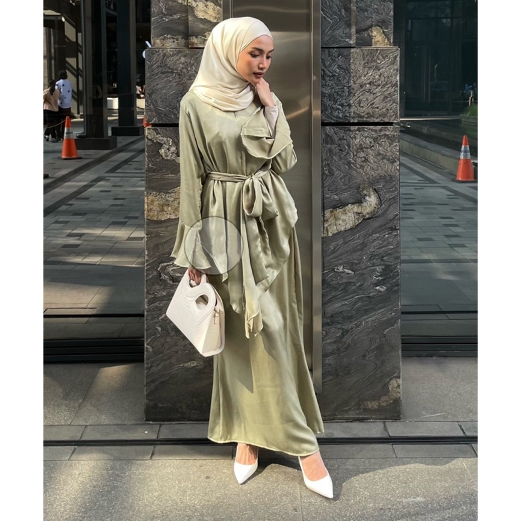 Shimmer 套裝 DRESS LEBARAN PADAKA 服裝伴娘舞會穆斯林時尚派對一套馬來人