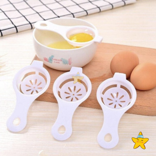 Putih Hbk 篩勺蛋黃分離器蛋黃分離器多功能嬰兒食品機勺子
