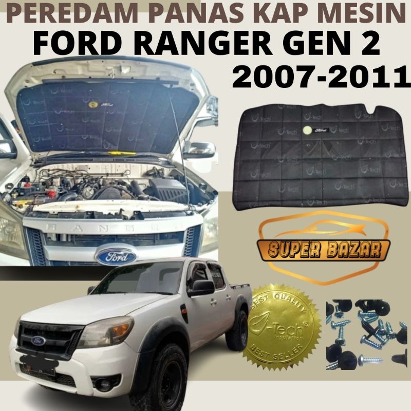 Mesin Ford RANGER GEN 2 汽車引擎蓋隔熱