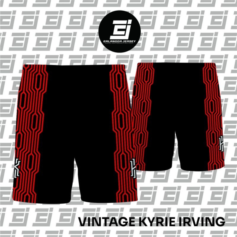Fullprint Kyrie Irving 籃球褲/休閒籃球褲/酷籃球褲中性籃球褲
