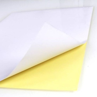 貼紙紙 A4 Folio F4 HVS 光面牛皮紙 Artpaper 光面貼紙標籤收據